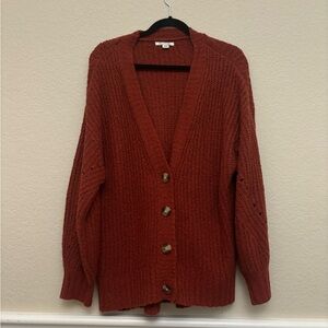 American Eagle Outfitters Fall Cardigan with Tortoiseshell Buttons